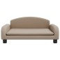 Hundebett Cappuccino-Braun 70x45x30 cm Kunstleder Hundebett Cappuccino-Braun 70x45x30 cm Kunstleder