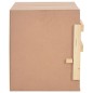 vidaXL Legenest für Hühner 3 Fächer 96x40x45 cm Massivholz Kiefer vidaXL Legenest für Hühner 3 Fächer 96x40x45 cm Massivholz Kiefer