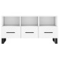 vidaXL TV-Schrank Weiß 102x36x50 cm Holzwerkstoff vidaXL TV-Schrank Weiß 102x36x50 cm Holzwerkstoff