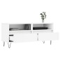 vidaXL TV-Schrank Weiß 100x34,5x44,5 cm Holzwerkstoff vidaXL TV-Schrank Weiß 100x34,5x44,5 cm Holzwerkstoff