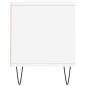 vidaXL TV-Schrank Weiß 100x34,5x44,5 cm Holzwerkstoff vidaXL TV-Schrank Weiß 100x34,5x44,5 cm Holzwerkstoff