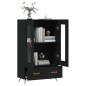 vidaXL Highboard Schwarz 69,5x31x115 cm Holzwerkstoff vidaXL Highboard Schwarz 69,5x31x115 cm Holzwerkstoff