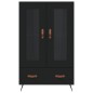 vidaXL Highboard Schwarz 69,5x31x115 cm Holzwerkstoff vidaXL Highboard Schwarz 69,5x31x115 cm Holzwerkstoff