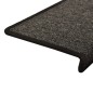 vidaXL Teppich-Treppenstufen 15 Stk. 65x21x4 cm Anthrazit vidaXL Teppich-Treppenstufen 15 Stk. 65x21x4 cm Anthrazit