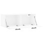 vidaXL Wandschrank Weiß 100x36,5x35 cm Holzwerkstoff vidaXL Wandschrank Weiß 100x36,5x35 cm Holzwerkstoff
