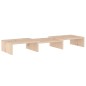 vidaXL Monitorständer 60x24x10,5 cm Massivholz Kiefer vidaXL Monitorständer 60x24x10,5 cm Massivholz Kiefer
