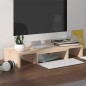 vidaXL Monitorständer 60x24x10,5 cm Massivholz Kiefer vidaXL Monitorständer 60x24x10,5 cm Massivholz Kiefer