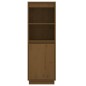 vidaXL Highboard Honigbraun 37x34x110 cm Massivholz Kiefer vidaXL Highboard Honigbraun 37x34x110 cm Massivholz Kiefer