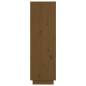 vidaXL Highboard Honigbraun 37x34x110 cm Massivholz Kiefer vidaXL Highboard Honigbraun 37x34x110 cm Massivholz Kiefer