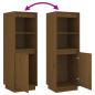 vidaXL Highboard Honigbraun 37x34x110 cm Massivholz Kiefer vidaXL Highboard Honigbraun 37x34x110 cm Massivholz Kiefer