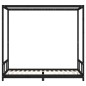 vidaXL Kinderbett Schwarz 90x200 cm Massivholz Kiefer vidaXL Kinderbett Schwarz 90x200 cm Massivholz Kiefer