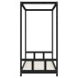 vidaXL Kinderbett Schwarz 90x200 cm Massivholz Kiefer vidaXL Kinderbett Schwarz 90x200 cm Massivholz Kiefer