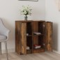 vidaXL Sideboards 2 Stk. Räuchereiche 30x30x70 cm Holzwerkstoff vidaXL Sideboards 2 Stk. Räuchereiche 30x30x70 cm Holzwerkstoff