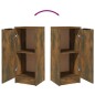 vidaXL Sideboards 2 Stk. Räuchereiche 30x30x70 cm Holzwerkstoff vidaXL Sideboards 2 Stk. Räuchereiche 30x30x70 cm Holzwerkstoff