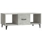 vidaXL Couchtisch Betongrau 102x50x40 cm Holzwerkstoff vidaXL Couchtisch Betongrau 102x50x40 cm Holzwerkstoff