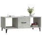 vidaXL Couchtisch Betongrau 102x50x40 cm Holzwerkstoff vidaXL Couchtisch Betongrau 102x50x40 cm Holzwerkstoff