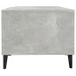 vidaXL Couchtisch Betongrau 102x50x40 cm Holzwerkstoff vidaXL Couchtisch Betongrau 102x50x40 cm Holzwerkstoff