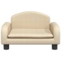 Hundebett Creme 50x40x30 cm Stoff Hundebett Creme 50x40x30 cm Stoff