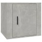 vidaXL Nachttisch Betongrau 50x39x47 cm vidaXL Nachttisch Betongrau 50x39x47 cm