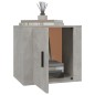 vidaXL Nachttisch Betongrau 50x39x47 cm vidaXL Nachttisch Betongrau 50x39x47 cm