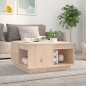 vidaXL Couchtisch 60x61x32,5 cm Massivholz Kiefer vidaXL Couchtisch 60x61x32,5 cm Massivholz Kiefer