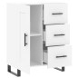 vidaXL Sideboard Weiß 69,5x34x90 cm Holzwerkstoff vidaXL Sideboard Weiß 69,5x34x90 cm Holzwerkstoff