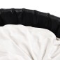 vidaXL Hundebett Schwarz-Beige 99x89x21 cm Plüsch und Kunstleder vidaXL Hundebett Schwarz-Beige 99x89x21 cm Plüsch und Kunstleder