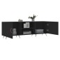 vidaXL TV-Schrank Schwarz 150x30x50 cm Holzwerkstoff vidaXL TV-Schrank Schwarz 150x30x50 cm Holzwerkstoff