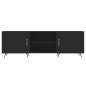 vidaXL TV-Schrank Schwarz 150x30x50 cm Holzwerkstoff vidaXL TV-Schrank Schwarz 150x30x50 cm Holzwerkstoff