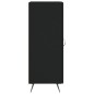 vidaXL Sideboard Schwarz 34,5x34x90 cm Holzwerkstoff vidaXL Sideboard Schwarz 34,5x34x90 cm Holzwerkstoff