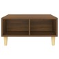 vidaXL Couchtisch Braun Eichen-Optik 60x60x30 cm Holzwerkstoff