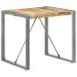 vidaXL Esstisch 80x80x75 cm Raues Mangoholz vidaXL Esstisch 80x80x75 cm Raues Mangoholz