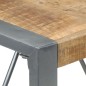 vidaXL Esstisch 80x80x75 cm Raues Mangoholz vidaXL Esstisch 80x80x75 cm Raues Mangoholz