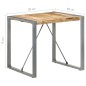 vidaXL Esstisch 80x80x75 cm Raues Mangoholz vidaXL Esstisch 80x80x75 cm Raues Mangoholz