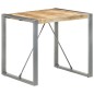 vidaXL Esstisch 80x80x75 cm Raues Mangoholz vidaXL Esstisch 80x80x75 cm Raues Mangoholz
