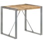 vidaXL Esstisch 80x80x75 cm Raues Mangoholz vidaXL Esstisch 80x80x75 cm Raues Mangoholz