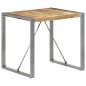vidaXL Esstisch 80x80x75 cm Raues Mangoholz vidaXL Esstisch 80x80x75 cm Raues Mangoholz