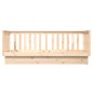 vidaXL Tagesbett 75x190 cm Massivholz Kiefer vidaXL Tagesbett 75x190 cm Massivholz Kiefer