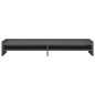 vidaXL Monitorständer Grau 100x24x16 cm Massivholz Kiefer vidaXL Monitorständer Grau 100x24x16 cm Massivholz Kiefer