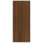 vidaXL Bücherregal/Raumteiler Braun Eichen-Optik 60x30x72 cm vidaXL Bücherregal/Raumteiler Braun Eichen-Optik 60x30x72 cm
