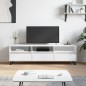 vidaXL TV-Schrank Weiß 150x30x44,5 cm Holzwerkstoff vidaXL TV-Schrank Weiß 150x30x44,5 cm Holzwerkstoff