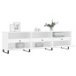 vidaXL TV-Schrank Weiß 150x30x44,5 cm Holzwerkstoff vidaXL TV-Schrank Weiß 150x30x44,5 cm Holzwerkstoff