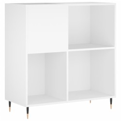vidaXL Plattenschrank Weiß 84,5x38x89 cm Holzwerkstoff