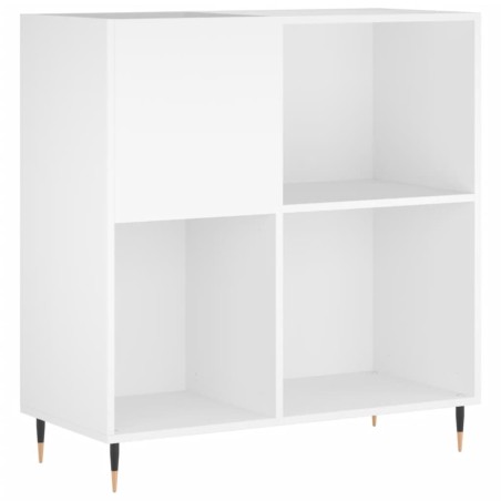 vidaXL Plattenschrank Weiß 84,5x38x89 cm Holzwerkstoff