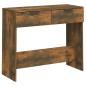 vidaXL Konsolentisch Räuchereiche 90x36x75 cm Holzwerkstoff vidaXL Konsolentisch Räuchereiche 90x36x75 cm Holzwerkstoff