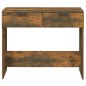 vidaXL Konsolentisch Räuchereiche 90x36x75 cm Holzwerkstoff vidaXL Konsolentisch Räuchereiche 90x36x75 cm Holzwerkstoff