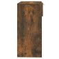 vidaXL Konsolentisch Räuchereiche 90x36x75 cm Holzwerkstoff vidaXL Konsolentisch Räuchereiche 90x36x75 cm Holzwerkstoff