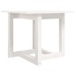 vidaXL Couchtisch Weiß 50x50x45 cm Massivholz Kiefer vidaXL Couchtisch Weiß 50x50x45 cm Massivholz Kiefer
