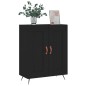 vidaXL Sideboard Schwarz 69,5x34x90 cm Holzwerkstoff vidaXL Sideboard Schwarz 69,5x34x90 cm Holzwerkstoff