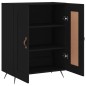 vidaXL Sideboard Schwarz 69,5x34x90 cm Holzwerkstoff vidaXL Sideboard Schwarz 69,5x34x90 cm Holzwerkstoff